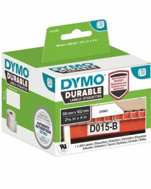 Etikett DYMO 59mm x 102mm 300/fp
