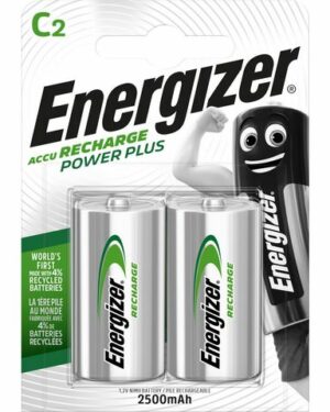 Batteri Laddbar ENERGIZER C HR14 2/fp