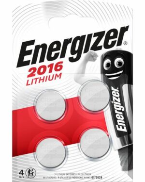 Batteri ENERGIZER Lithium CR2016 4/fp