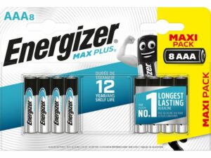 Batteri ENERGIZER Max Plus AAA 8/fp