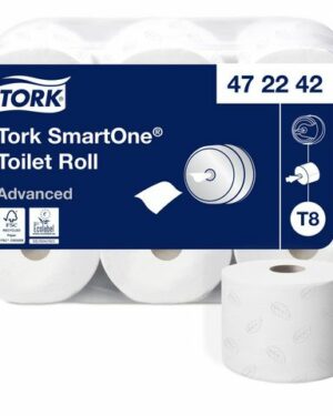 Toalettpapper TORK Adv T8 2-lag 6/fp