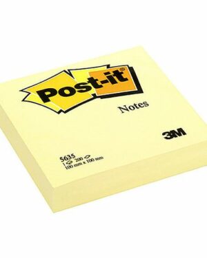 Notes POST-IT 100x100mm gul