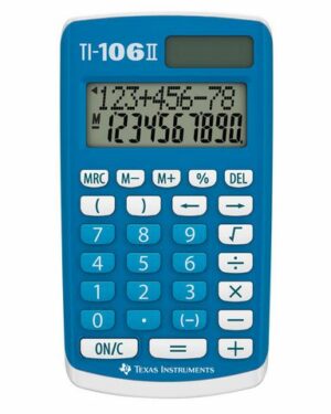Grundskoleräknare TEXAS TI-106 II