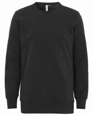 Steeve Regular Sweatshirt BLACK 4XL