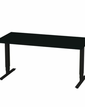Bord höj/sänk Pro 160x80cm svart/svart