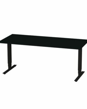 Bord höj/sänk Pro 180x80cm svart/svart