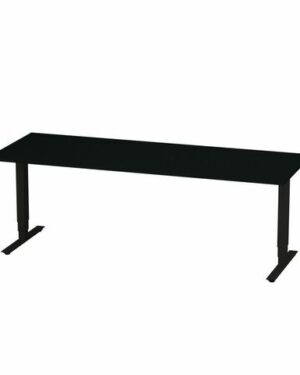 Bord höj/sänk Pro 200x80cm svart/svart