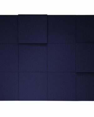Bordsskärm ABSTRACTA softline 83×65 blå