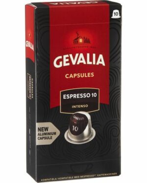 Kaffekapslar GEVALIA ESP INTENSO 10/fp