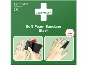 Plåster CEDERROTH SoftFoam 6cmx4,5m sva