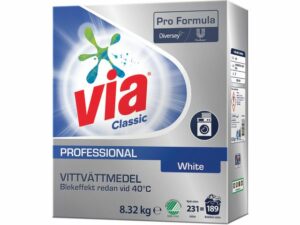 Tvättmedel VIA Pro Form. White 8,32kg