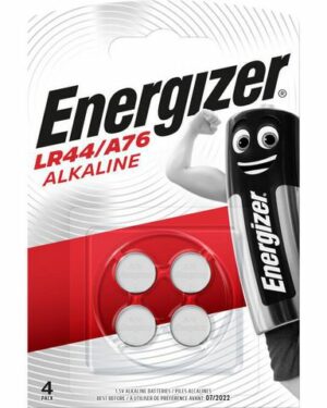 Batteri ENERGIZER A76/LR44 4/fp