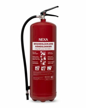 Brandsläckare NEXA 12kg pulver Röd 55A