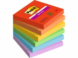 Notes POST-IT SS Playful 76×76 6/fp
