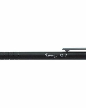Stiftpenna LYRECO grip 0,7mm svart