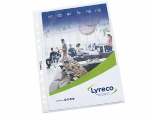 Plastficka LYRECO A4 bud 0,055präg100/fp