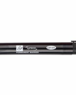 Märkpenna LYRECO 1-5mm sned svart