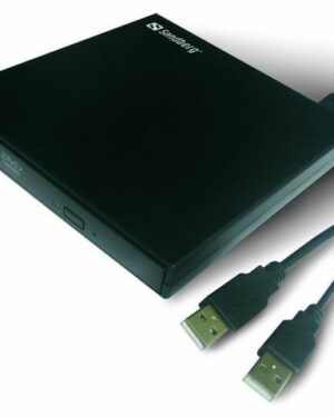 Ext. DVD-brännare SANDBERG USB svart