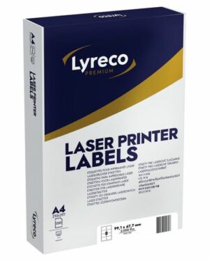 Etikett LYRECO 99,1×67,7mm 2000/fp