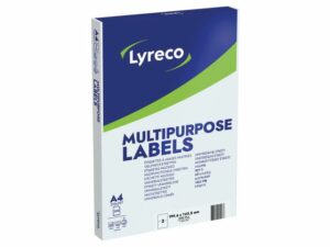 Etikett LYRECO 199,6×143,5mm 200/fp