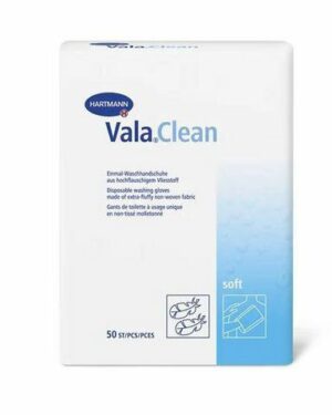 Tvätthandske VALA Clean soft 50/FP