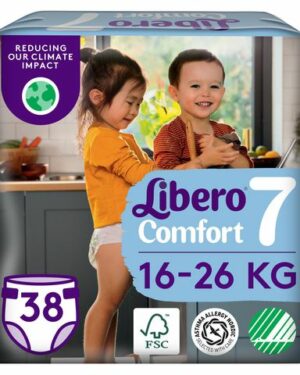 Blöja LIBERO Comfort S7 16-26kg 38/FP