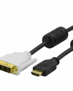 Kabel DELTACO HDMI-DVI hane-hane 1m