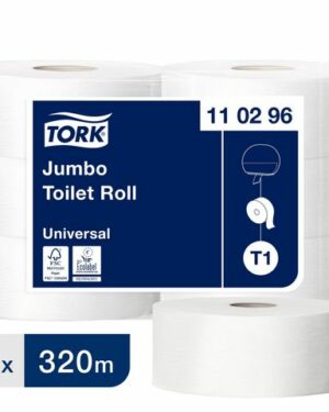 Toalettpapper TORK Uni T1 2-lag 6/FP