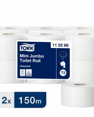 Toalettpapper TORK Uni T2 2-lag 12/FP