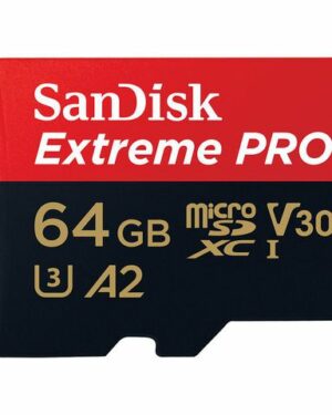 Minneskort SANDISK MicroSDXC E. Pro 64GB
