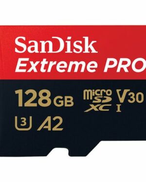 Minneskort SANDISK MicroSDXC E. Pro128GB