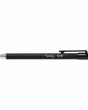 Stiftpenna LYRECO grip 0,5mm svart