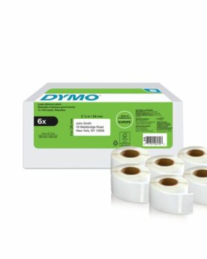 Etikett DYMO Retur 25×54 mm 6rl/KRT
