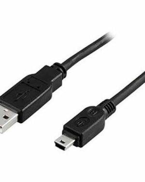 Kabel DELTACO USB – Mini USB 2m svart