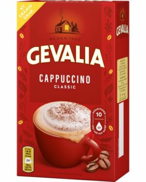 Kaffe GEVALIA Cappuccino Org. 10/FP