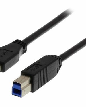 Kabel DELTACO USB 3.0 A-B 2m svart