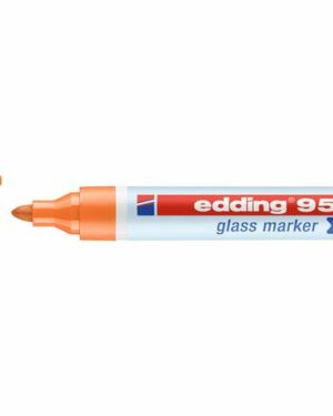 Märkpenna glastavla EDDING 95 orange