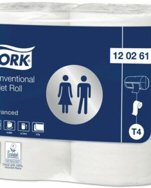 Toalettpapper TORK Adv T4 2-lag 4/FP