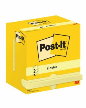 Notes POST-IT Z-block 76x127mm gul