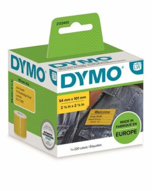 Etikett DYMO 54mm x 101mm 220/fp