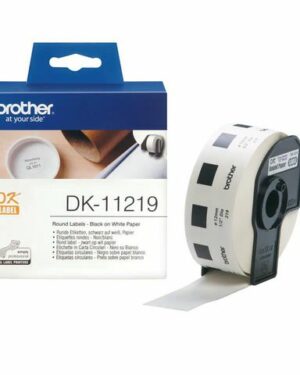 Etikett BROTHER DK11219 Rund 12 1200/fp