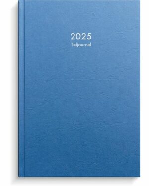 Tidjournal 2025 blå – 1000