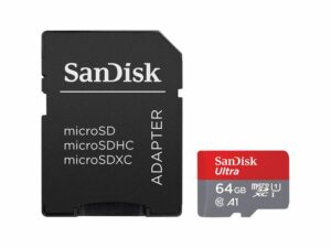 Minneskort SANDISK MicroSDXC Ultra 64GB