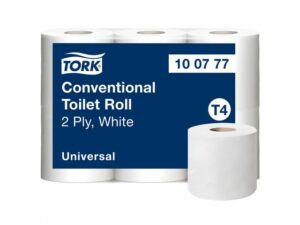 Toalettpapper TORK Uni T4 2-lag 6/fp