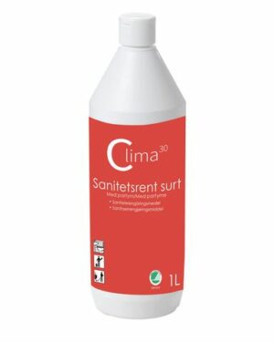 Sanitetsrent CLIMA30 surt parfymerad 1L