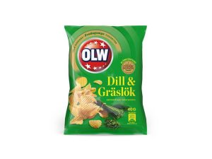 Chips OLW dill&gräslök 40g
