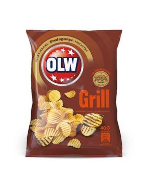 Chips OLW grillchips 20x40g