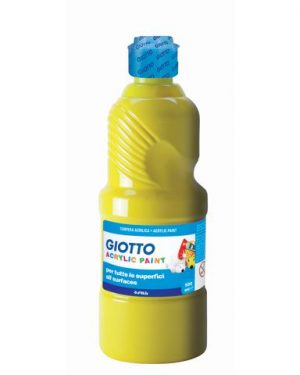 Akrylfärg Giotto 500 ml gul