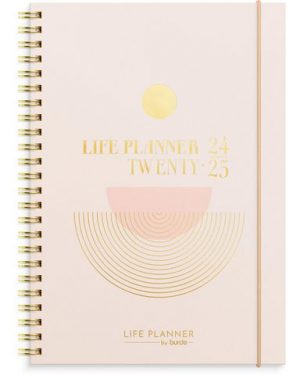 Kalender Life Planner Pink A5 24/25