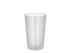 Plastglas Återanvändbart 30cl 25/FP